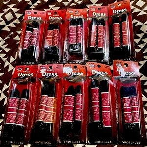 3/$20. Black Dress Shoelace Bundle
